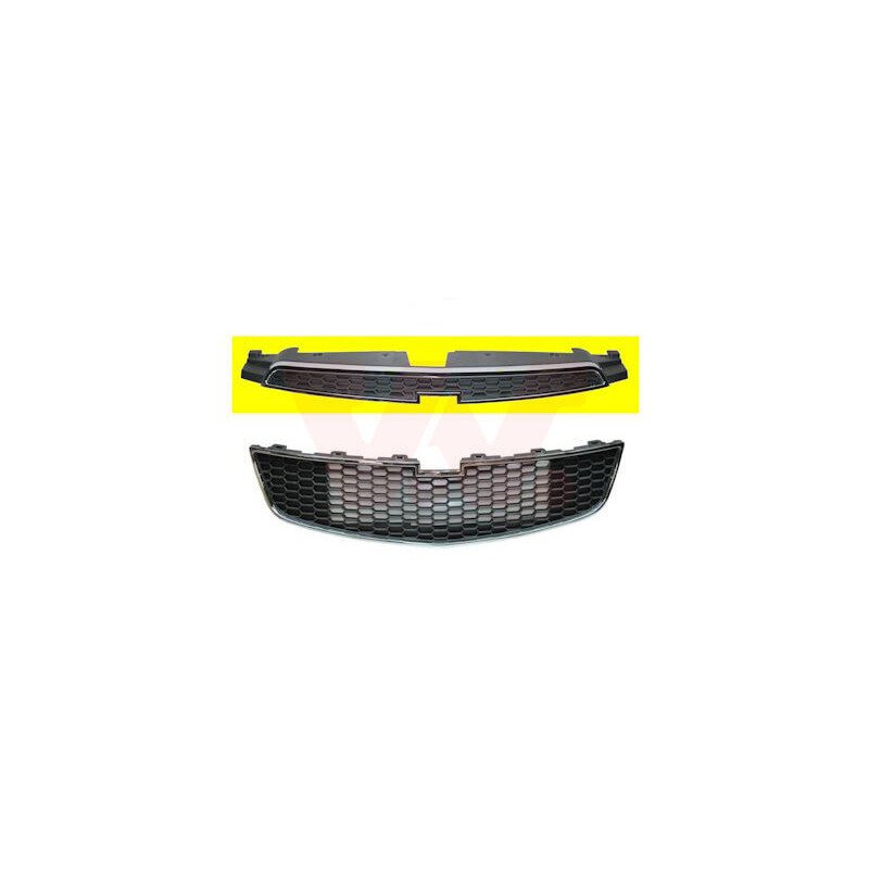 Grille de calandre avant supérieure + contour chromé Chevrolet Cruze 2009-2012
