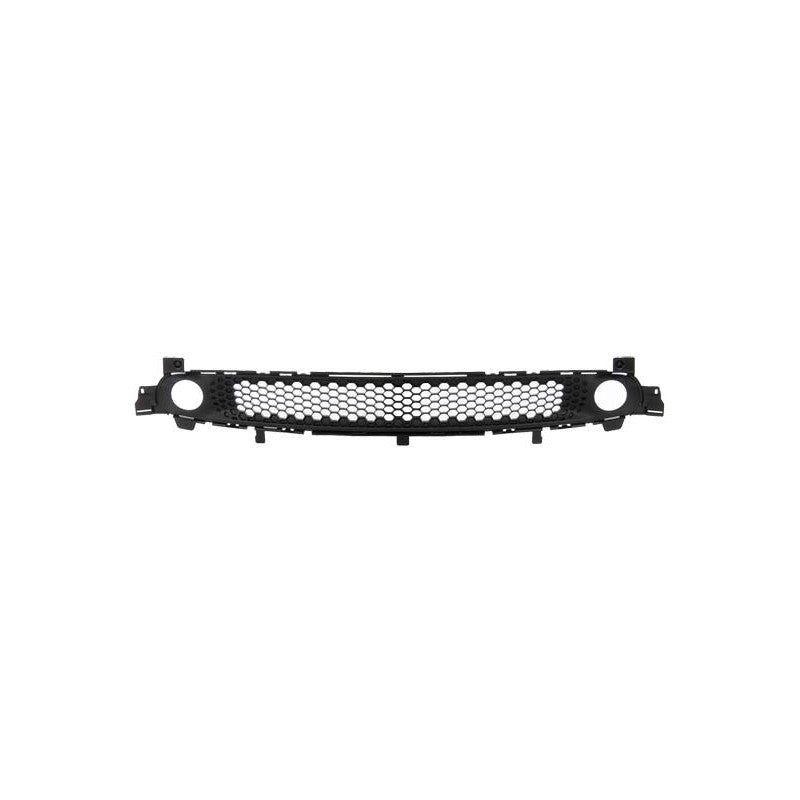 Grille de pare-choc avant centrale grise avec trous anti-brouillards Smart Fortwo 3 (453) depuis 2014