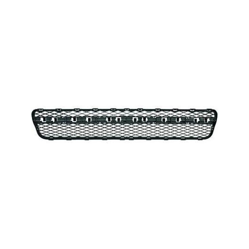 Grille de pare-choc avant centrale inférieure noire Volkswagen Touareg 1 phase 1 2002-2007