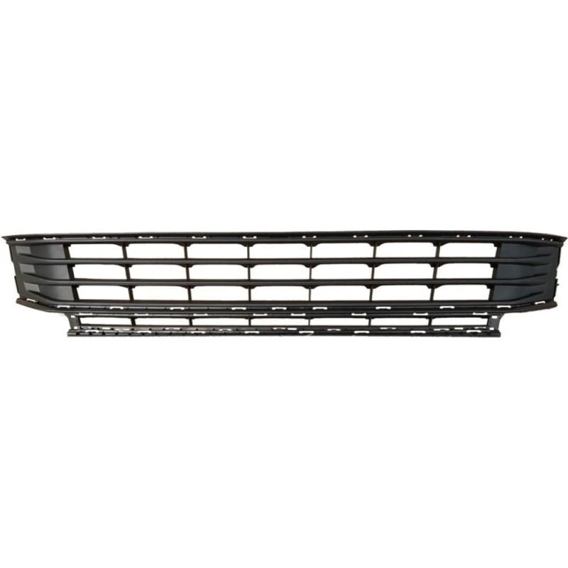 Grille de pare-choc avant centrale noire ouverte et trou pour moulure Volkswagen Touran 3 depuis 2015