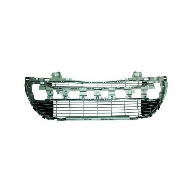 Grille de pare-choc avant centrale grise Peugeot 308 1 phase 1 2007-2011