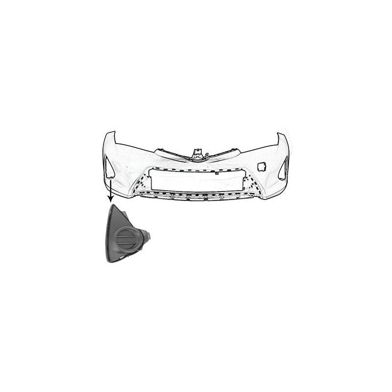 Grille de pare-choc avant droit Toyota Auris 2 phase 1 2013-2015