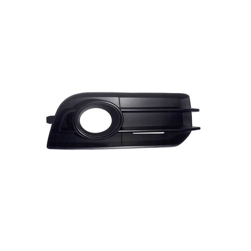 Grille de pare-choc avant droite noire avec trou anti-brouillard Audi A1 phase 1 2010-2014