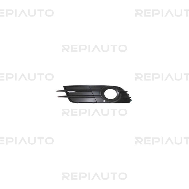 Grille de pare-choc avant droite noire avec trou anti-brouillard Audi A6 4 (4G2-C7-4GC/4G5-C7-4GD) phase 1 2011-2014
