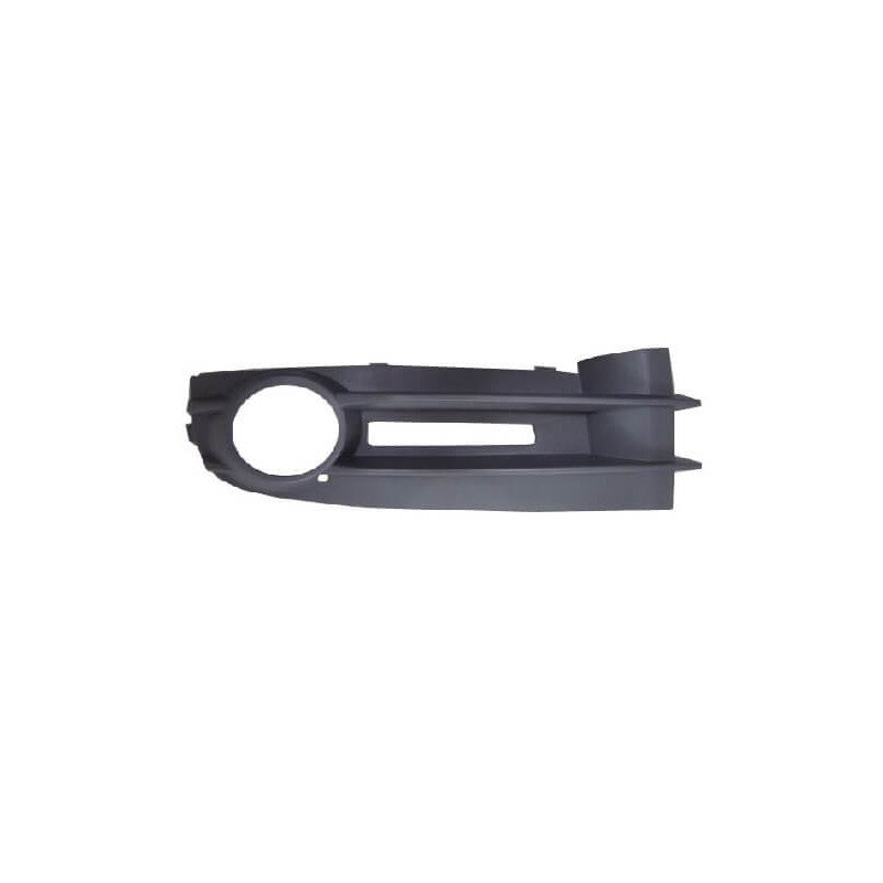 Grille de pare-choc avant droite noire avec trou anti-brouillard Volkswagen Caddy 3 phase 1 2004-2010