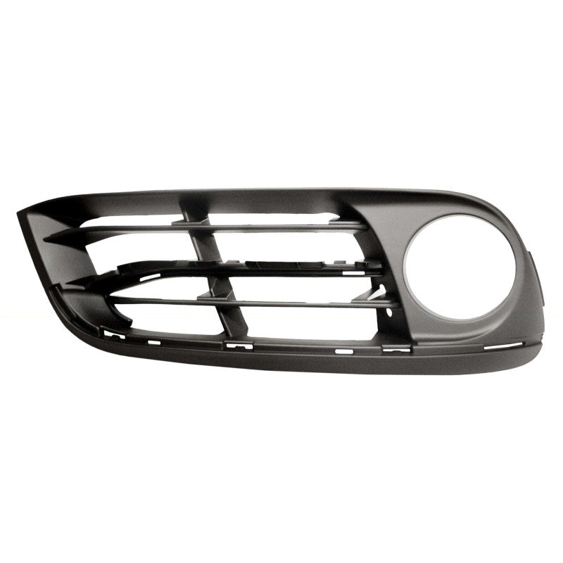 Grille de pare-choc avant droite noire avec trous anti-brouillard et moulure Luxury/Modern BMW Série 5 F10/F11 phase 2 2013-2017