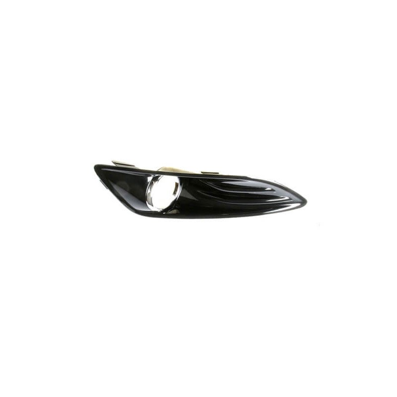 Grille de pare-choc avant droite noire brillant et chromée Ford Fiesta MK6 phase 2 2012-2017