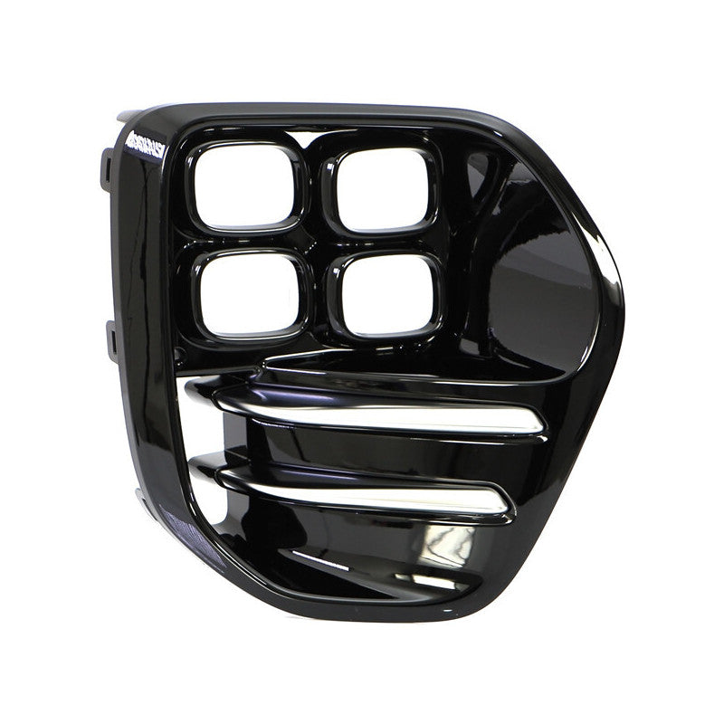 Grille de pare-choc avant droite noire brillante avec trou feu de jour Kia Sportage 4 (QL) phase 1 2016-2018