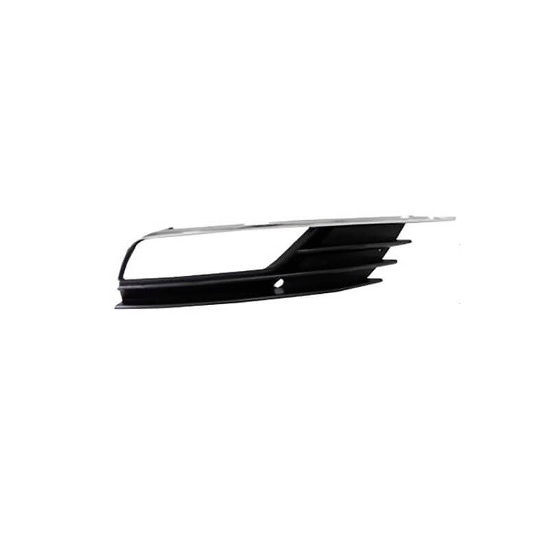 Grille de pare-choc avant droite noire et chromée 4 portes et cabrio Audi A3 8V phase 1 2012-2016