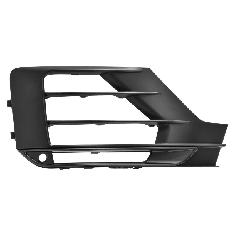 Grille de pare-choc avant droite noire moulure noire brillante et trou radar Audi Q2 (GA) phase 1 2016-2020