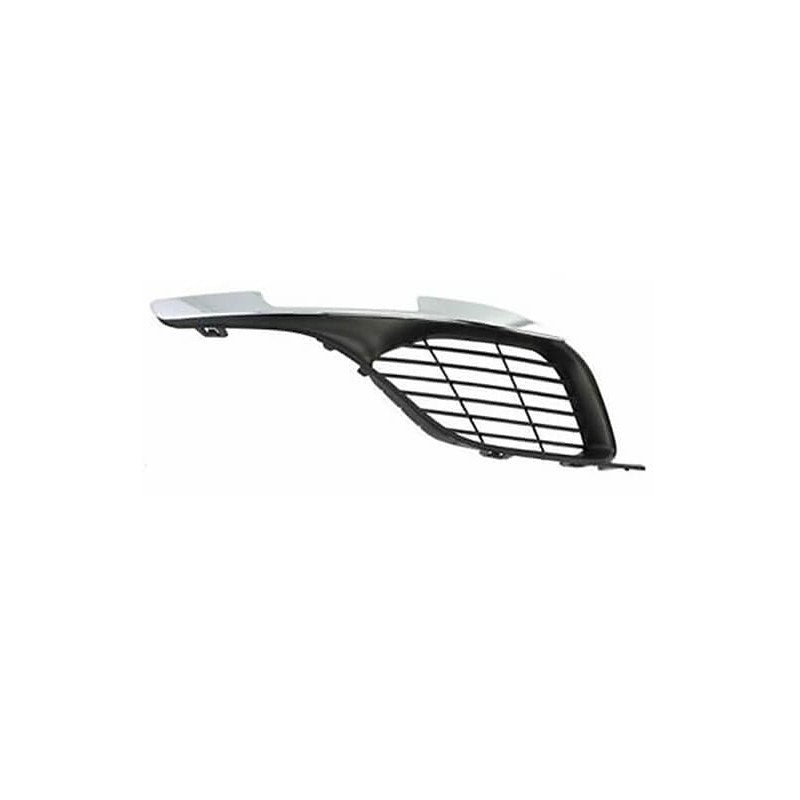 Grille de pare-choc avant droite avec moulure chromée Peugeot 308 2 phase 1 2013-2017