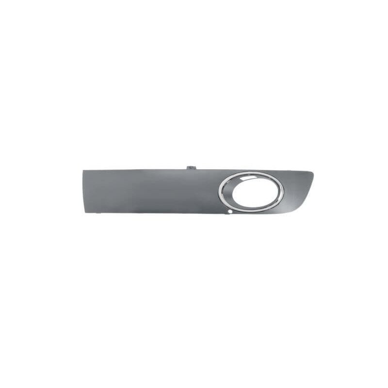Grille de pare-choc avant gauche à peindre pour anti-brouillard et moulure chromée Volkswagen Transporter T5 phase 2 2010-2015
