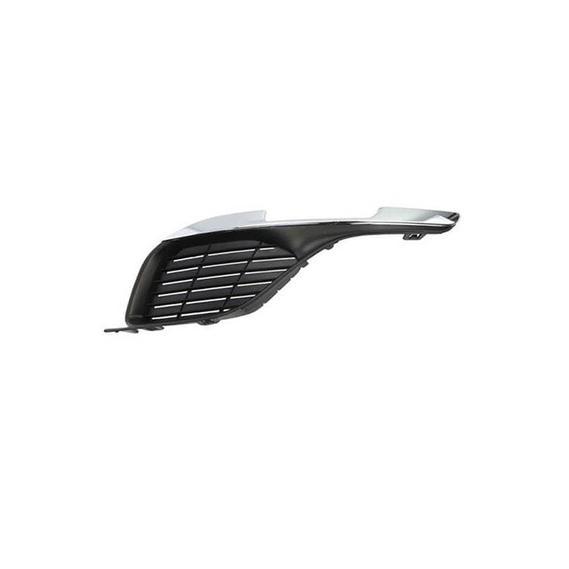 Grille de pare-choc avant gauche avec moulure chromée Peugeot 308 2 phase 1 2013-2017