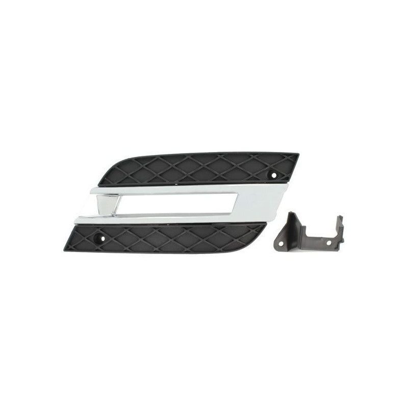Grille de pare-choc avant gauche avec trou feu de jour Mercedes ML W164 phase 2 2008-2011
