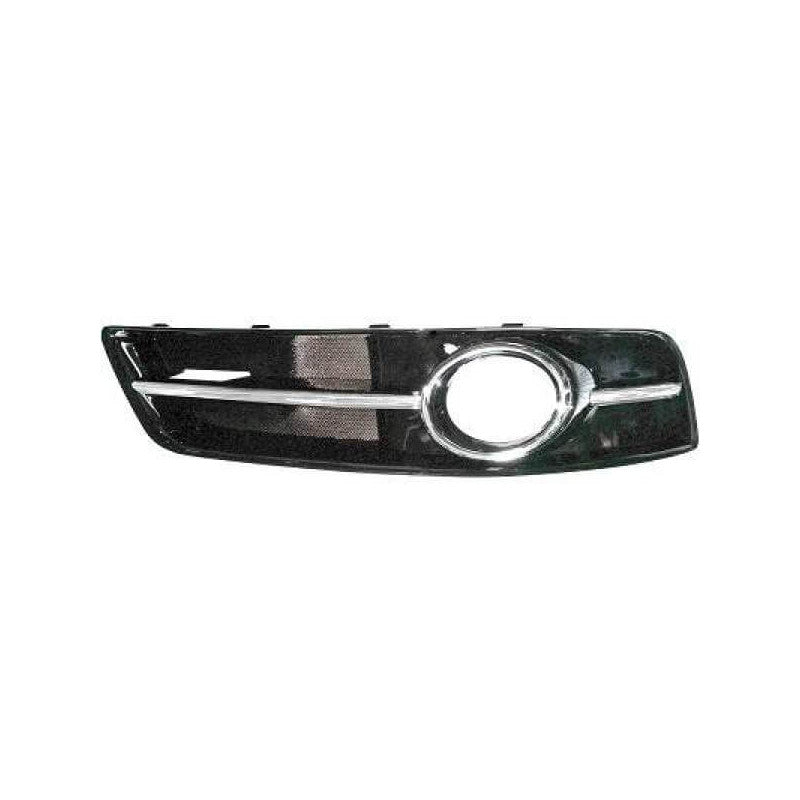 Grille de pare-choc avant gauche chromée avec trou pour anti-brouillard Audi A3 et A3 Sportback 2008-2012