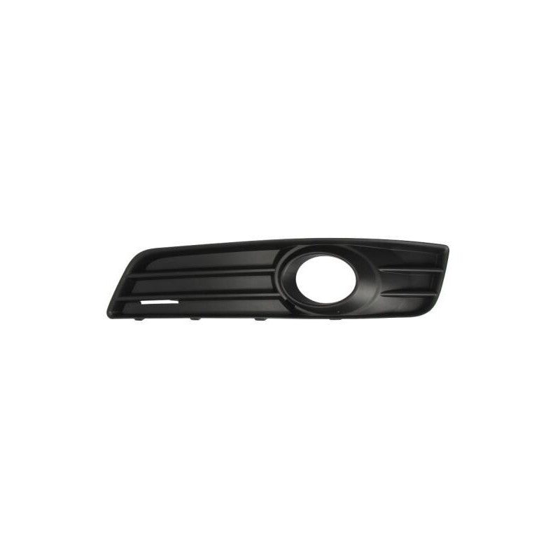 Grille de pare-choc avant gauche fermée avec trou pour anti-brouillard et crochet Audi A3 et A3 Sportback 8P phase 3 2008-2012