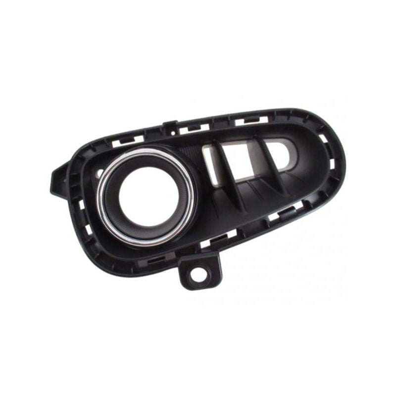 Grille de pare-choc avant gauche noire avec trou anti-brouillard et cadre Kia Rio 4 2017-2020