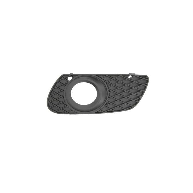 Grille de pare-choc avant gauche noire avec trou anti-brouillard Mercedes ML (W164) phase 1 2005-2008