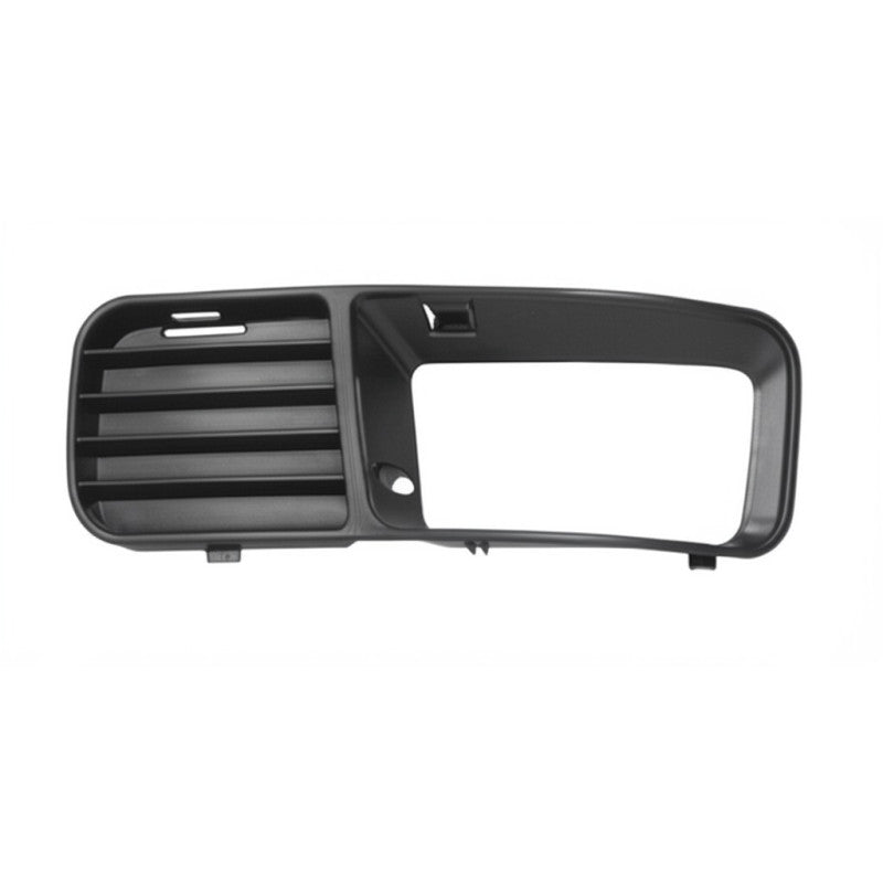 Grille de pare-choc avant gauche noire avec trou anti-brouillard Volkswagen Caddy 2 1995-2004