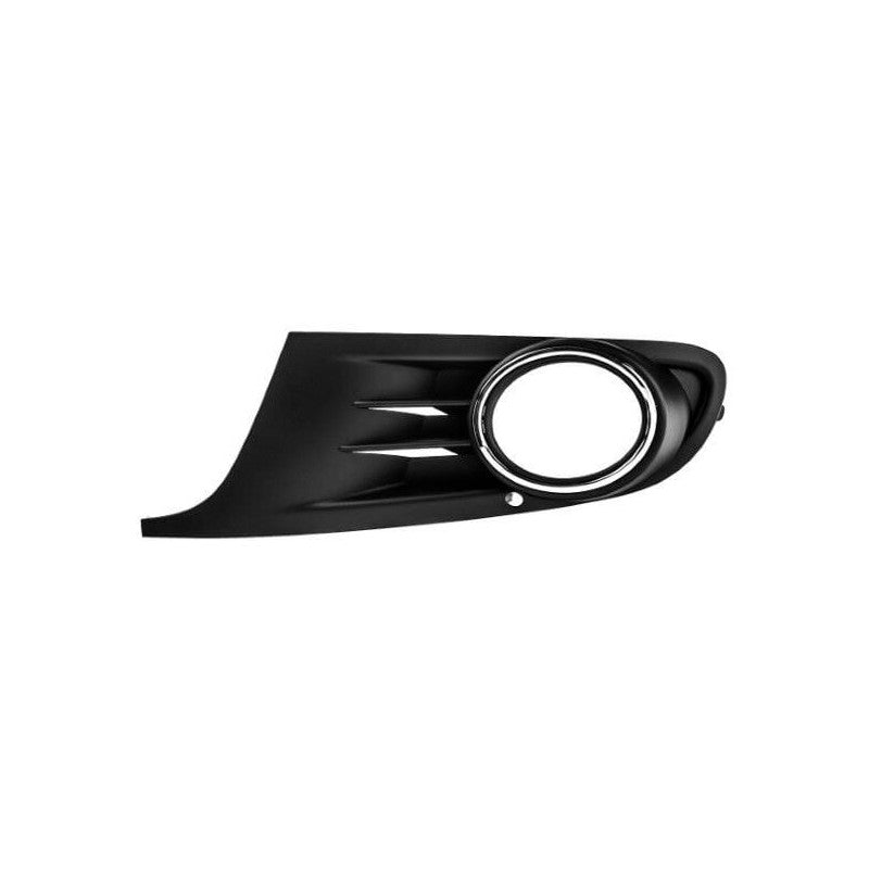 Grille de pare-choc avant gauche noire avec trou pour anti-brouillard Volkswagen Golf 6 2008-2012