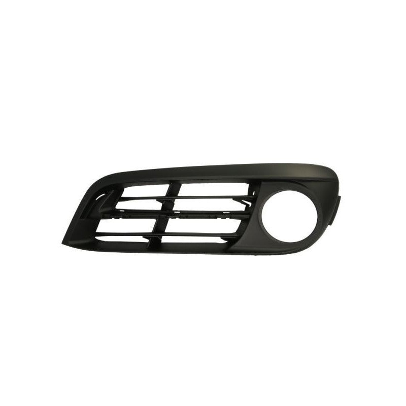 Grille de pare-choc avant gauche noire avec trous anti-brouillard et moulure BMW Série 5 F10/F11 phase 2 2013-2017