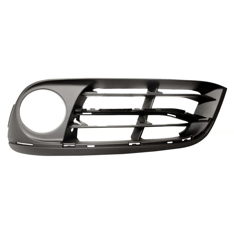 Grille de pare-choc avant gauche noire avec trous anti-brouillard et moulure Luxury/Modern BMW Série 5 F10/F11 phase 2 2013-2017