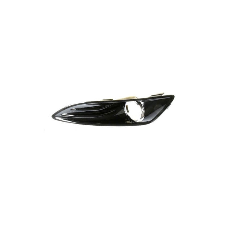 Grille de pare-choc avant gauche noire brillant et chromée Ford Fiesta MK6 phase 2 2012-2017