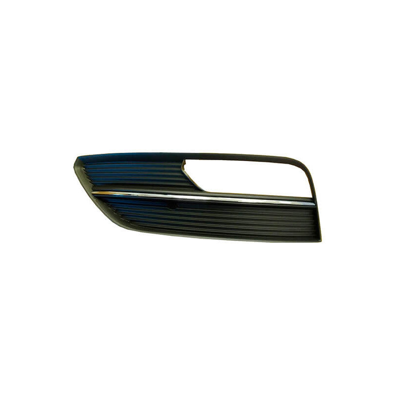 Grille de pare-choc avant gauche noire et chromée Audi A3 et A3 Sportback 8V phase 1 2012-2016