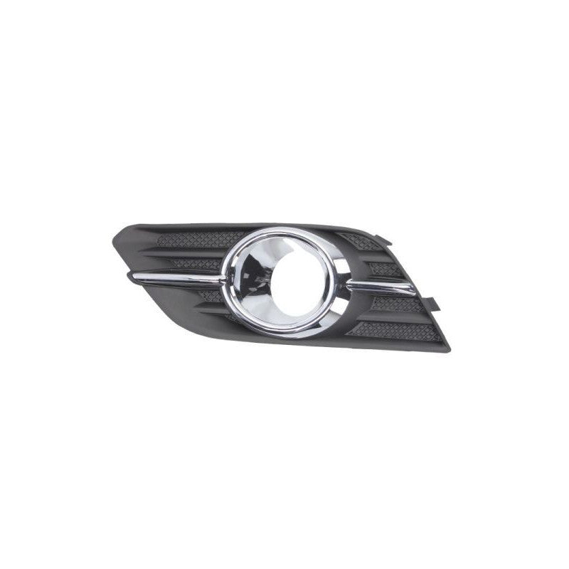 Grille de pare-choc avant gauche noire et chromée avec trou anti-brouillard Opel Mokka 2012-2016