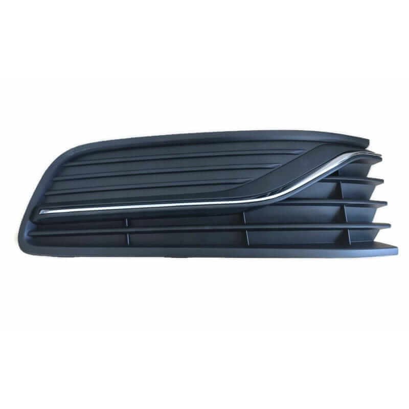 Grille de pare-choc avant gauche noire et chromée Volkswagen Polo 5 2014-2017