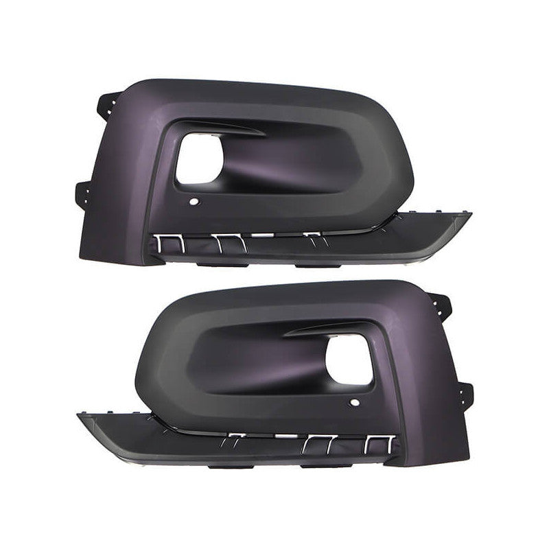 Grilles de pare-choc avant avec trous anti-brouillards kit Peugeot Rifter depuis 2018