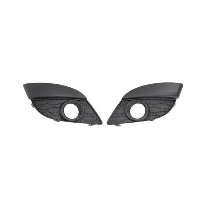 Grilles de pare-choc avant noires anti-brouillards Basic Renault Twingo 2 phase 1 2007-2011