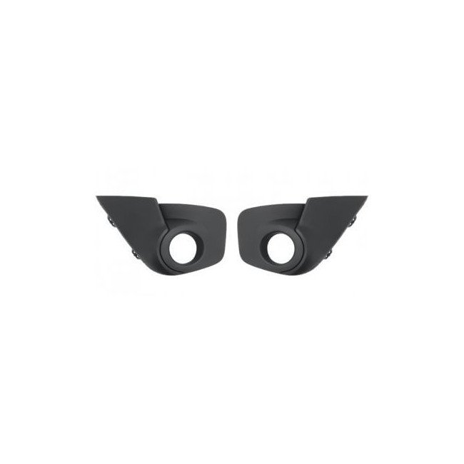 Grilles de pare-choc avant noires anti-brouillards Dynamique Renault Twingo 2 phase 1 2007-2011