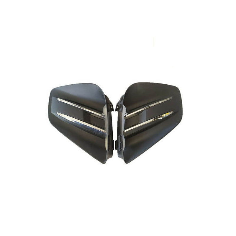 Grilles de pare-choc avant noires avec moulures chromées kit Renault Clio 5 phase 1 2019-2023