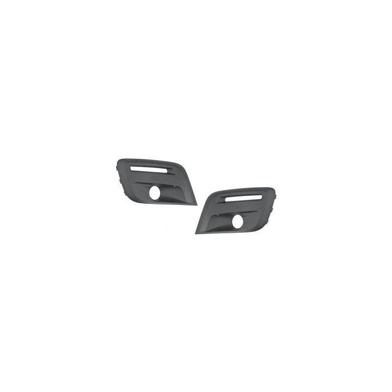 Grilles de pare-choc avant noires avec trou anti-brouillard kit Citroën Berlingo 2015-2018