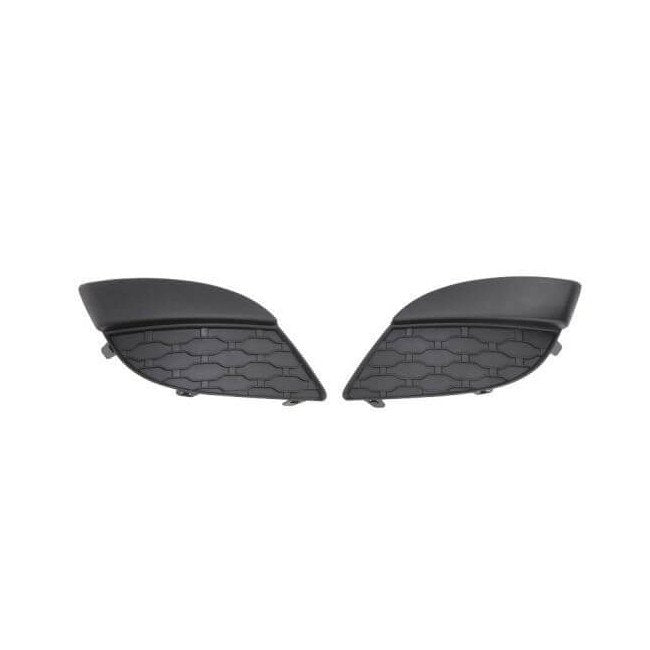 Grilles de pare-choc avant noires Basic Renault Twingo 2 phase 1 2007-2011