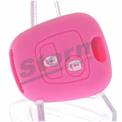 Protection silicone rose pour PEUGEOT