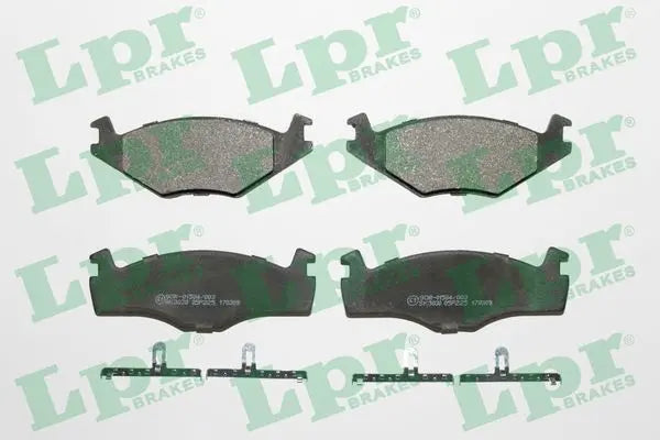 Jeu plaquettes frein pour VW Golf II, Passat B3/B4, Passat B2 / SEAT Cordoba Vario, Ibiza II, Inca