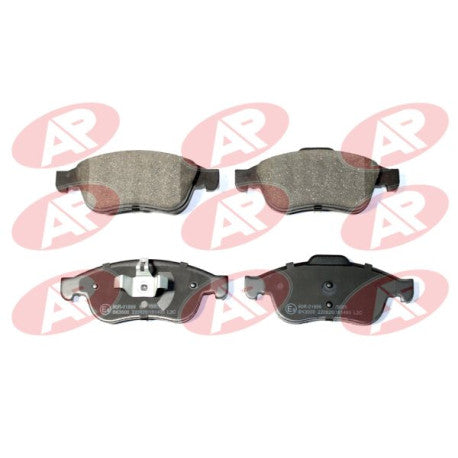 Jeu plaquettes frein pour Renault Megane III, Scénic III, Clio V / Dacia Duster, Dokker, Lodgy