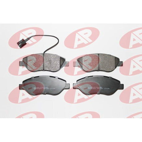 Jeu plaquettes frein pour FIAT Bravo II / Alfa Romeo Mito