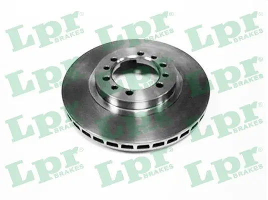 Jeu 2 disques frein pour Mitsubishi Pajero Classic, Pajero II, L200