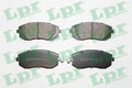 Jeu plaquettes frein pour Subaru Forester, Legacy V, Impreza
