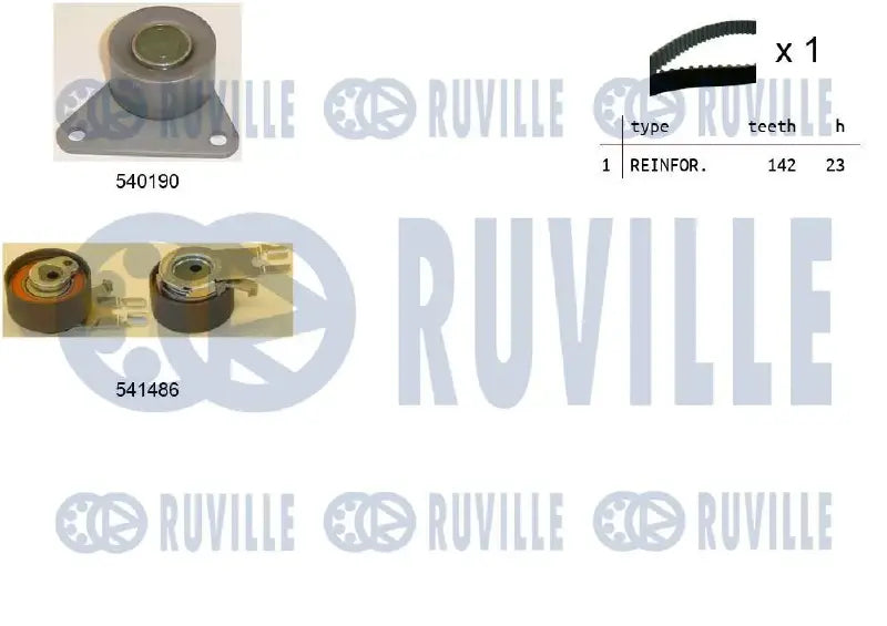 Kit distribution complet pour Volvo C70 I, S70, C30