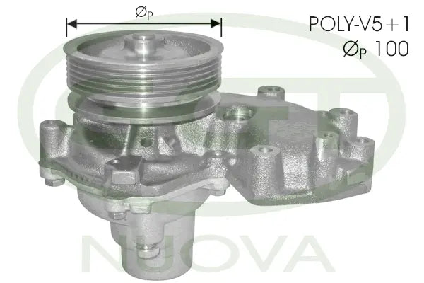 Pompe a eau pour FIAT Barchetta, Tempra, Tipo / Alfa Romeo 145, 146, 155