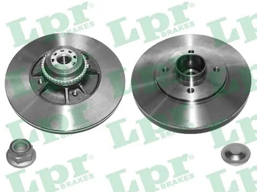 1 disque de frein renault 19 i (b/c53_ pour Renault 19 I, 19 II, 19 II Chamade