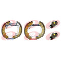 Kit de frein prémonté pour Peugeot 405 II, 305 I, 304 / Renault 21