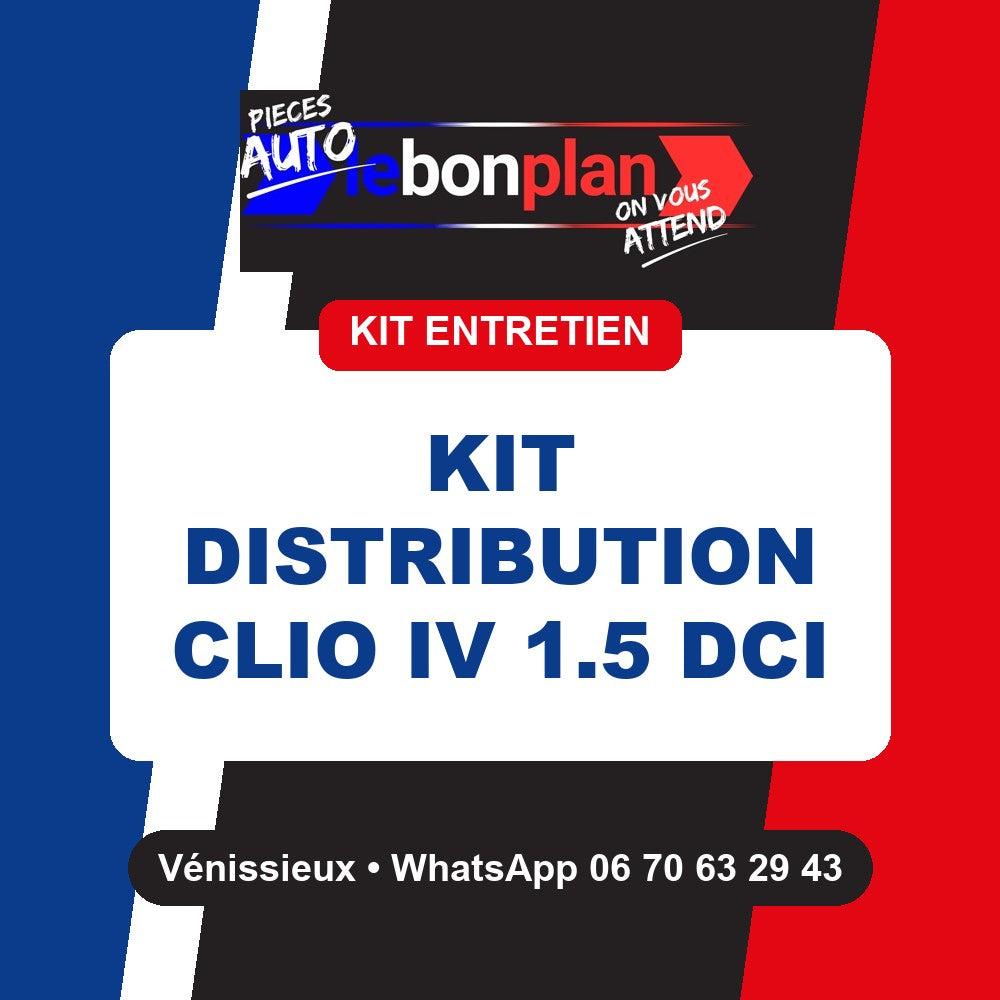 Kit distribution avec pompe à eau – Renault Clio IV 1.5 dCi 75 ch