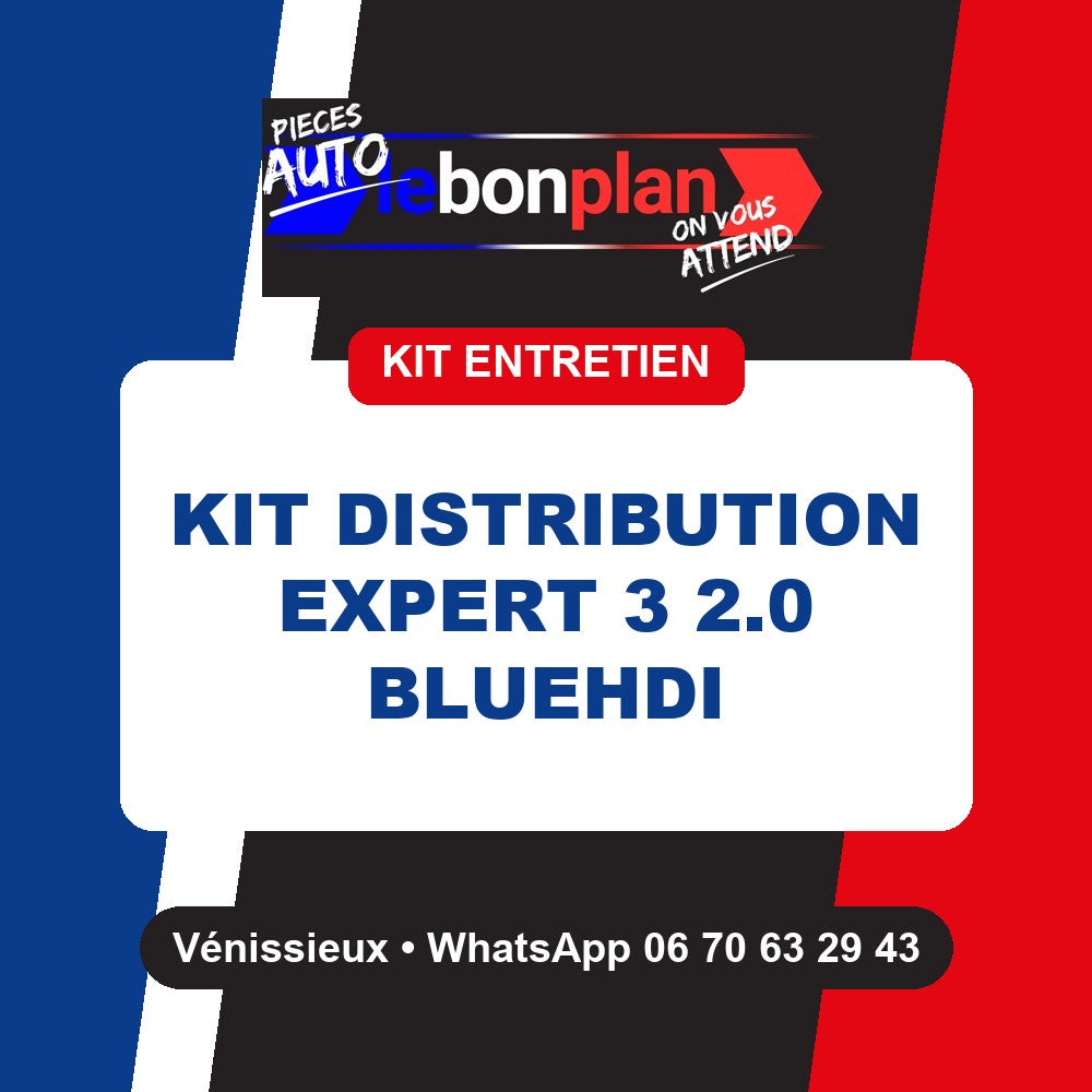 Kit distribution avec pompe à eau – Peugeot Expert 3 2.0 BlueHDi 122 ch
