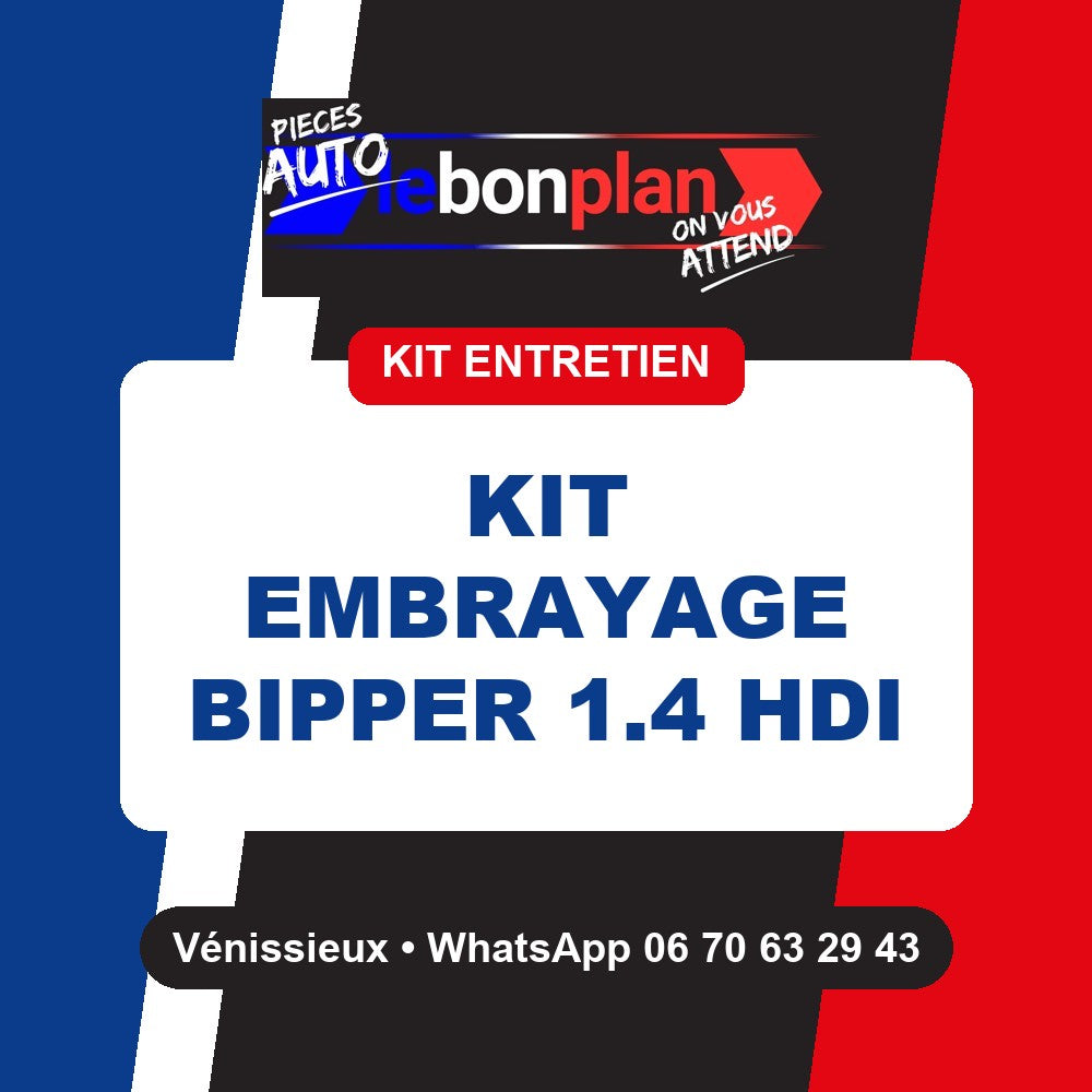 Kit embrayage – Peugeot Bipper 1.4 HDi 68 ch