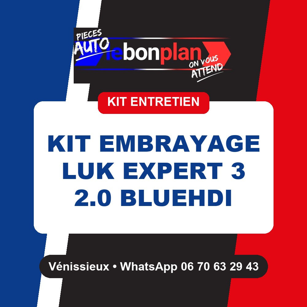 Kit embrayage LuK – Peugeot Expert 3 2.0 BlueHDi 122 ch